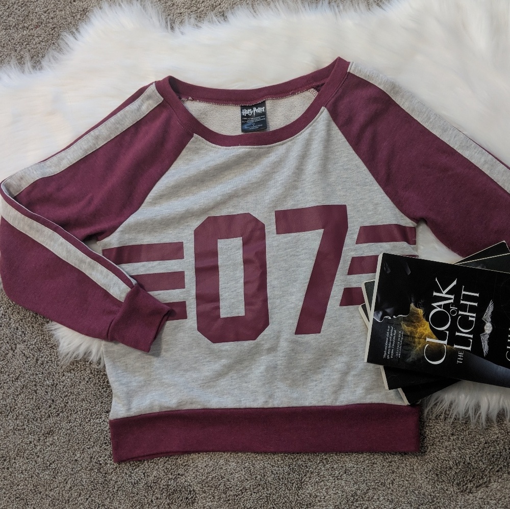 Harry Potter | burgundy graphic sweatshirt